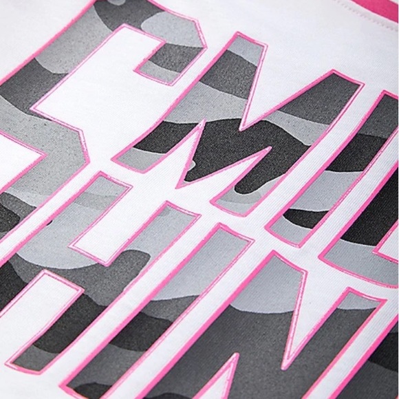 🆕Justice Girl’s SMILE SHINE Ringer Tee - Picture 6 of 9